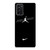 AIR JORDAN NIKE BLACK WHITE Samsung Galaxy Note 20 Case Cover