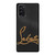 CHRISTIAN LOUBOUTIN LOGO LEATHER Samsung Galaxy Note 20 Case Cover