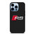 AUDI RS CARBON LOGO iPhone 13 Pro Max Case Cover