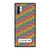 COACH NEW YORK LOGO PATTERN COLORFULI CONS Samsung Galaxy Note 10 Plus Case Cover