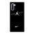 AIR JORDAN NIKE BLACK WHITE Samsung Galaxy Note 10 Case Cover