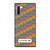 COACH NEW YORK LOGO PATTERN COLORFULI CONS Samsung Galaxy Note 10 Case Cover