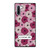 COACH NEW YORK LOGO PURPLE FLOWER Samsung Galaxy Note 10 Case Cover