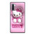 CUTE PINK HELLO KITTY Samsung Galaxy Note 10 Case Cover