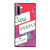 KATE SPADE NEW YORK CARE DEEPLY Samsung Galaxy Note 10 Case Cover