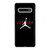 AIR JORDAN NIKE RED BLACK Samsung Galaxy S10 Case Cover