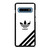 ADIDAS LOGO WHITE CLASSIC STRIPES Samsung Galaxy S10 Plus Case Cover