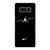 AIR JORDAN NIKE BLACK WHITE Samsung Galaxy Note 8 Case Cover