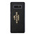 COACH NEW YORK LOGO ON BLACK WALLET Samsung Galaxy Note 8 Case Cover