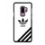 ADIDAS LOGO WHITE CLASSIC STRIPES Samsung Galaxy S9 Plus Case Cover