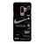OFF-WHITE NIKE AIR JORDAN BLACK Samsung Galaxy S9 Plus Case Cover
