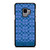 COACH NEW YORK LOGO PATTERN BLUE EMBLEM Samsung Galaxy S9 Case Cover