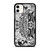 OUIJA BOARD BLACK AND WHITE iPhone 11 Case Cover
