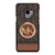 MICHAEL KORS LOGO MK WALLET BROWN Samsung Galaxy S9 Case Cover