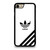 ADIDAS LOGO WHITE CLASSIC STRIPES iPhone 7 / 8 Case Cover