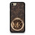 MICHAEL KORS LOGO MK BROWN WALLET iPhone 7 / 8 Case Cover