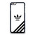 ADIDAS LOGO WHITE CLASSIC STRIPES iPhone 6 / 6S Plus Case Cover