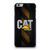 CATERPILLAR TRACTOR LOGO YELLOW METAL TRIPE iPhone 6 / 6S Plus Case Cover