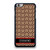 COACH NEW YORK BROWNLOGO PATTERN iPhone 6 / 6S Plus Case Cover