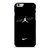 AIR JORDAN NIKE BLACK WHITE iPhone 6 / 6S Case Cover