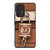 MICHAEL KORS LOGO MK PADLOCK BROWN Samsung Galaxy A53 Case Cover