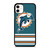 MIAMI DOLPHINS logo iPhone 11 Case Cover