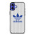 ADIDAS LOGO STRIPES WAVES iPhone 16 Case Cover