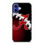 ALABAMA CRIMSON TIDE BAMA LOGO FOOTBALL iPhone 16 Case Cover