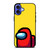 AMONG US GAME CHARACTER iPhone 16 Case Cover
