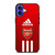ARSENAL FC ADIDAS STRIPES iPhone 16 Case Cover