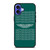ASTON CAR LOGO GREEN iPhone 16 Case Cover
