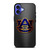 AUBURN TIGERS FOOTBALL LOGO METAL iPhone 16 Case Cover