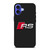 AUDI RS CARBON LOGO iPhone 16 Case Cover