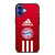 BAYERN MUNCHEN FC ADIDAS STRIPES iPhone 16 Case Cover