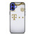 BAYERN MUNCHEN LOGO AWAY JERSEY FOOTBALL iPhone 16 Case Cover BAYERN MUNCHEN LOGO AWAY JERSEY FOOTBALL iPhone 16 Case Cover