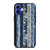 BLUE STRETCHED CHIFFON FABRIC iPhone 16 Case Cover