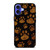 CAT FOOTPRINTS PATTERN iPhone 16 Case Cover