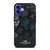 COACH NEW YORK BLACK TEA ROSE iPhone 16 Case Cover