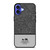 COACH NEW YORK GREY BATIK iPhone 16 Case Cover