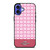 COACH NEW YORK PINK iPhone 16 Case Cover