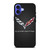 CORVETTE CARBON EMBLEM iPhone 16 Case Cover
