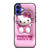 CUTE PINK HELLO KITTY iPhone 16 Case Cover