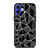 DARK TRIANGLE PATTERN iPhone 16 Case Cover