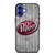 DR PEPPER WOODEN LOGO iPhone 16 Case Cover