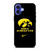 IOWA HAWKEYES NIKE LOGO iPhone 16 Case Cover