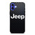 JEEP LOGO METAL ICON iPhone 16 Case Cover