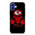 KANSAS CITY CHIEFS SKUL LOGO iPhone 16 Case Cover