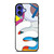 KAWS CARTOON ART iPhone 16 Case Cover