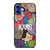 KAWS ICON FASHION FACES iPhone 16 Case Cover
