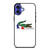 LACOSTE LOGO MOZAIC iPhone 16 Case Cover